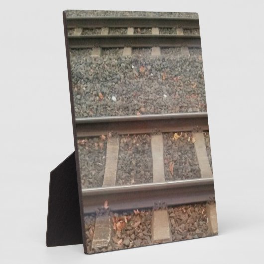 鉄道線路 フォトプラーク (側面)