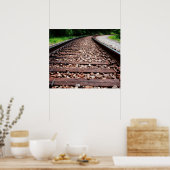 鉄道線路 ポスター (キッチン)