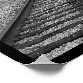 鉄道線路 ポスター (角)