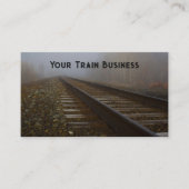 鉄道線路 名刺 (正面)