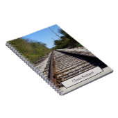 鉄道線路 – 被写体の付いた写真 ノートブック (右側)