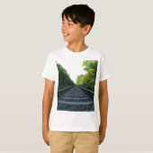 鉄道線路 Tシャツ (正面フル)