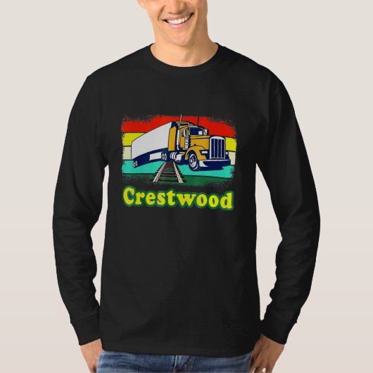 鉄道線路 Tシャツ (正面)