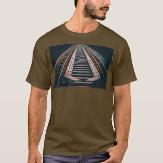 鉄道線路 Tシャツ