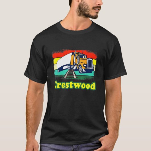 鉄道線路 Tシャツ (正面)