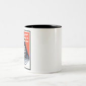 鉄道美術未編集ヴィンテージ写真鉄道美術古 ツートーンマグカップ (中央)