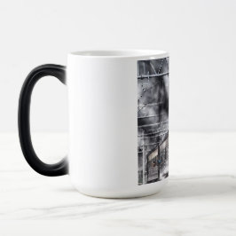 鉄道蒸気鉄道スチームパンクエンジンの運命 トラベルマグ