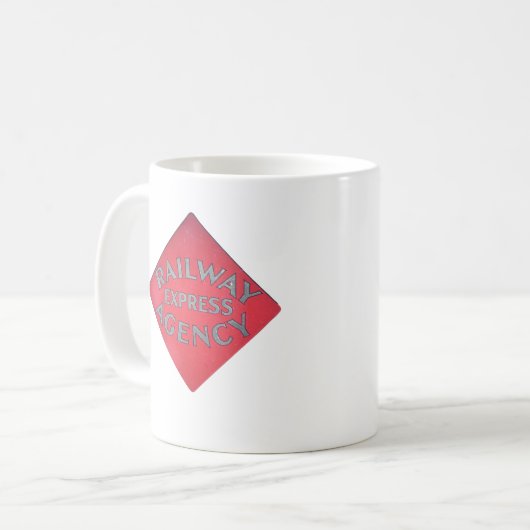 鉄道表現ヴィンテージ鉄道ロゴマググ コーヒーマグカップ (正面左)