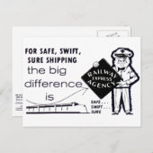 鉄道表現庁1959年葉書 ポストカード (正面/裏面)