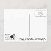 鉄道表現庁1959年葉書 ポストカード (裏面)