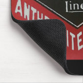 鉄道読アントラサイト炭 マウスパッド (コーナー)