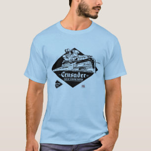 鉄道読十字船 Tシャツ