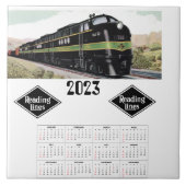 鉄道読暦 タイル (正面)