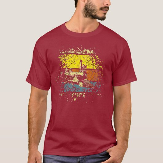 鉄道車両 Tシャツ (正面)