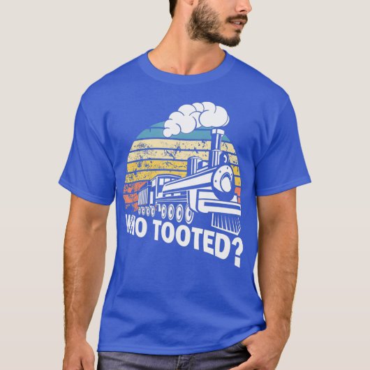 鉄道車両Iコンダクタおもしろいー Tシャツ (正面)
