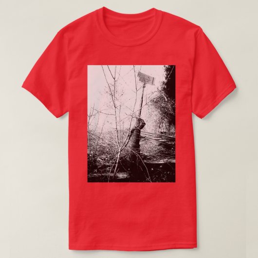 鉄道軌道スイッチャー Tシャツ (デザイン正面)