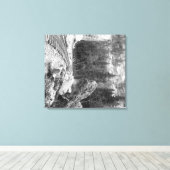 鉄道軌道写真付近のシグナルロック キャンバスプリント (インサイチュ (ウッドフロア))