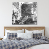 鉄道軌道写真付近のシグナルロック キャンバスプリント (インサイチュ (寝室))