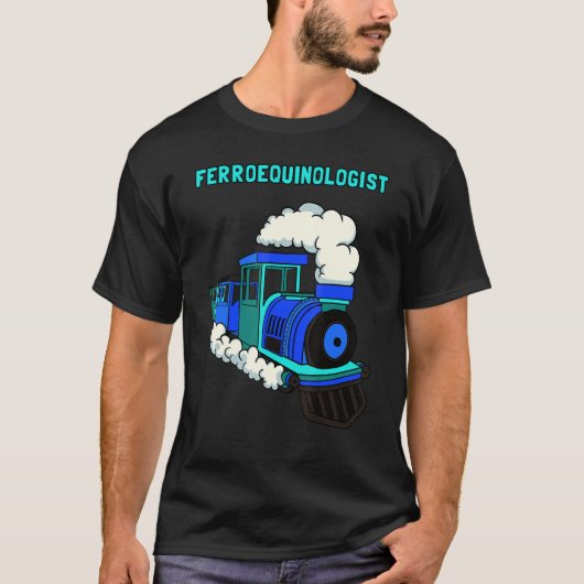 鉄道輸送貨物鉄道フェロエクイノロ Tシャツ (正面)