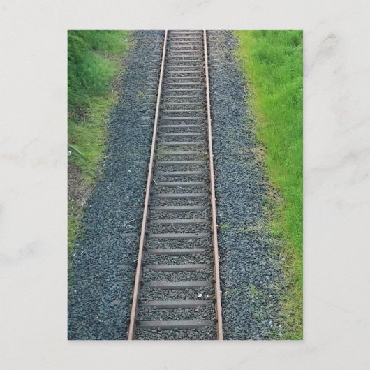 鉄道鉄道自然、風景 ポストカード (正面)