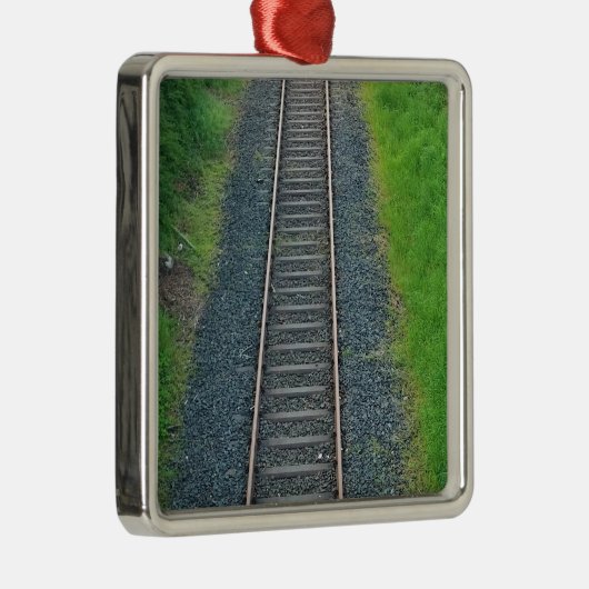 鉄道鉄道自然、風景 メタルオーナメント (右)