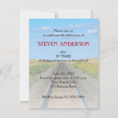 鉄道鉄道鉄道線路引退パーティー 招待状 (裏面)