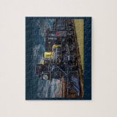 鉄道鉄道鉄道鉄道鉄道鉄道鉄道鉄道蒸気機関車 ジグソーパズル (縦)