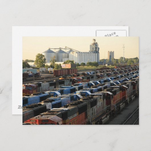 鉄道館 ポストカード (正面/裏面)