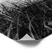 鉄道駅の古いミル ポスター (角)