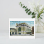 鉄道駅の外観2 ポストカード (スタンド正面)