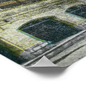 鉄道駅の外観 ポスター (角)