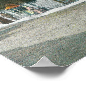 鉄道駅の外観 ポスター (角)