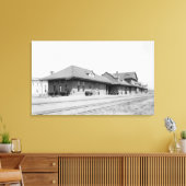 鉄道駅ビュー キャンバスプリント (インサイチュ (リビング))