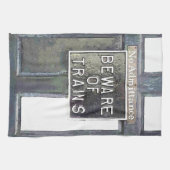 鉄道駅 キッチンタオル (横)