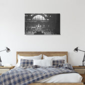 鉄道駅 キャンバスプリント (インサイチュ (寝室))