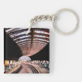 鉄道駅 キーホルダー (裏面)