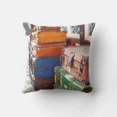 鉄道駅 クッション (裏面)