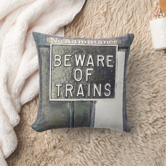 鉄道駅 クッション (ブランケット)