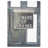 鉄道駅 クリップボード (裏面)