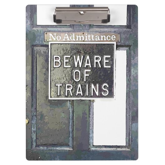 鉄道駅 クリップボード (正面)