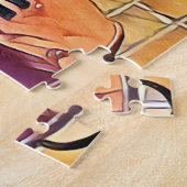 鉄道駅 ジグソーパズル (側面)