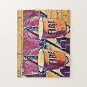 鉄道駅 ジグソーパズル (縦)