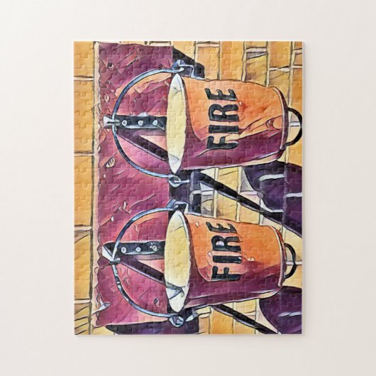 鉄道駅 ジグソーパズル (縦)