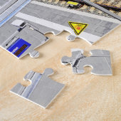 鉄道駅 ジグソーパズル (側面)