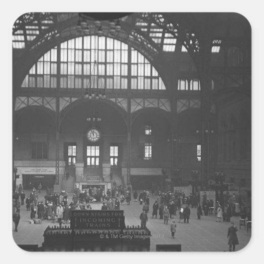 鉄道駅 スクエアシール (正面)