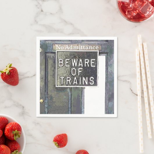 鉄道駅 スタンダードカクテルナプキン (インサイチュ)