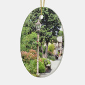 鉄道駅 セラミックオーナメント (左)