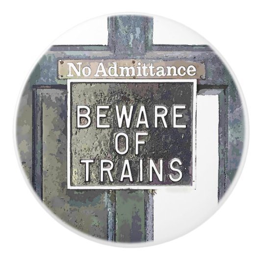 鉄道駅 セラミックノブ (正面)