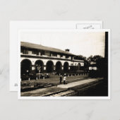 鉄道駅 – テンプルTXはがき ポストカード (正面/裏面)