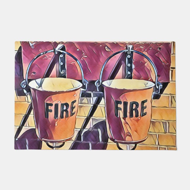 鉄道駅 ドアマット (正面)